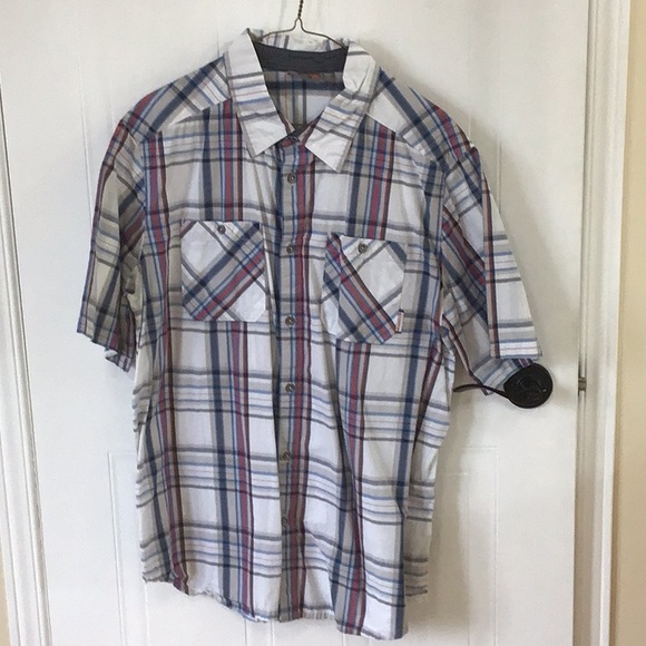 Merrell button down plaid shirt - Picture 1 of 5